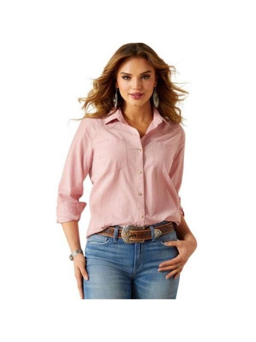 Ariat Women's Billie Jean Long Sleeve Button Shirt Zephyr 10061765